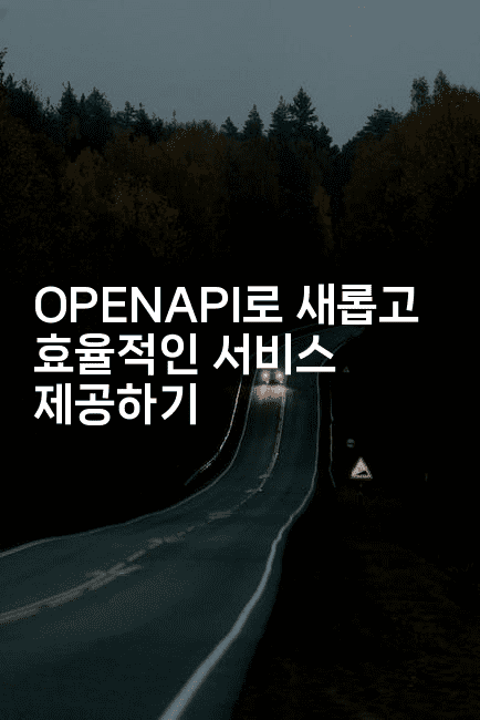 OPENAPI로 새롭고 효율적인 서비스 제공하기2-킴치