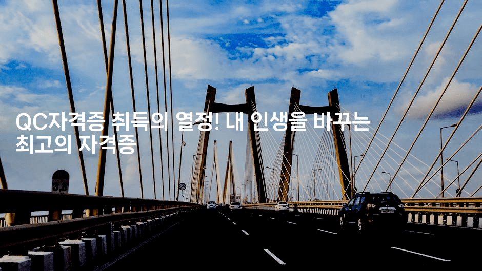 QC자격증 취득의 열정! 내 인생을 바꾸는 최고의 자격증2-킴치