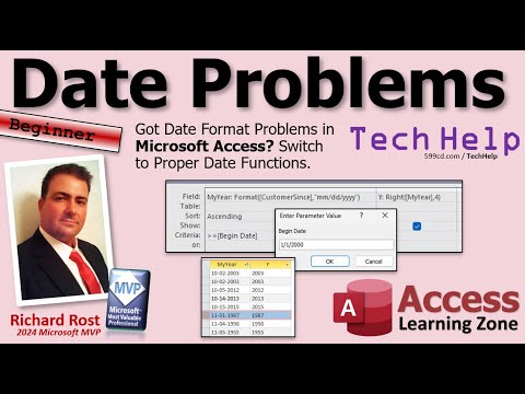 Got Date Format Problems in Microsoft Access? Switch to Proper Date Functions.