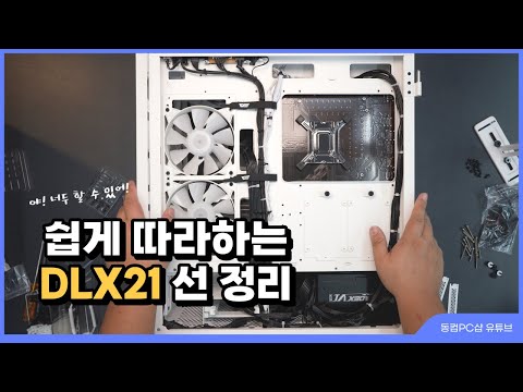 왕초보도 누구나 쉽게 따라 할 수 있는 컴퓨터 조립 DLX21 조립 및 선 정리 가이드(13700KF + RTX 4070 TI)